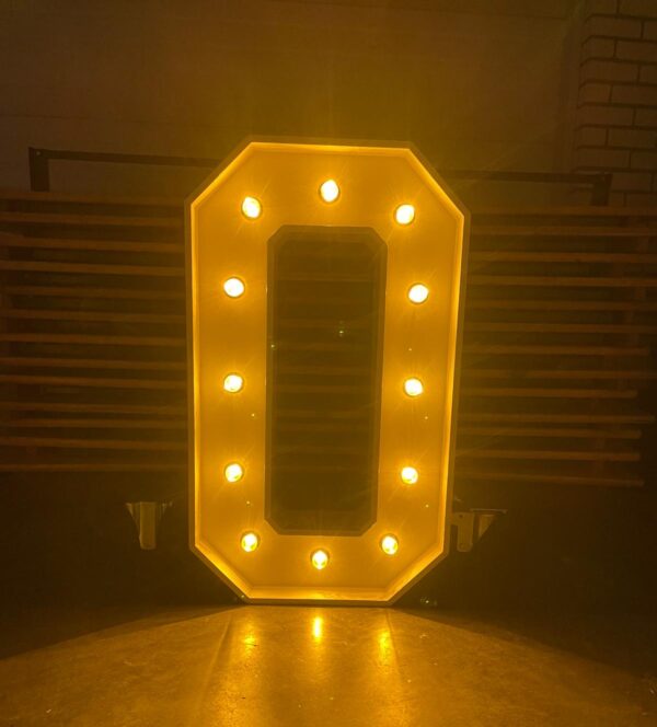 Lichtcijfer 0